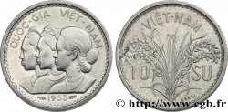 VIETNAM (before 1954) Piéfort de 10 Su (10/100 de Piastre) 1953 Paris