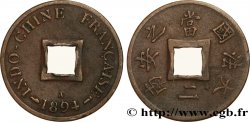 FRENCH INDOCHINA 1 Sapèque (1/500 de Piastre) 1894 Paris