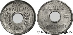 INDOCINA FRANCESE 1 Centième 1943 Hanoï
