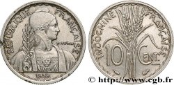 FRENCH INDOCHINA 10 Centièmes 1939 Paris