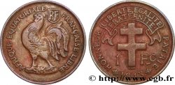 FRENCH EQUATORIAL AFRICA - FREE FRENCH FORCES 1 Franc 1943 Prétoria