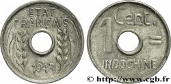 INDOCINA FRANCESE 1 Centième 1943 Hanoï