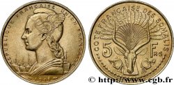 CÔTE FRANÇAISE DES SOMALIS Essai de 5 Francs 1948 Paris