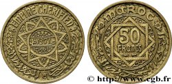 MARUECOS - PROTECTORADO FRANCÉS 50 Francs AH 1371 1952 Paris