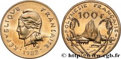 POLYNÉSIE FRANÇAISE 100 Francs I.E.O.M. 1982 Paris