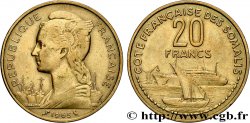 SOMALIA FRANCESE 20 Francs 1965 Paris