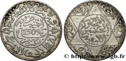 MAROC 2 1/2 Dirhams Hassan I an 1309 1891 Paris