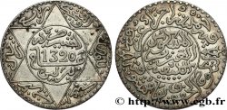 MAROC 2 1/2 Dirhams Abdul Aziz I an 1320 1902 Berlin