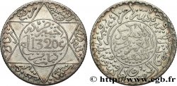 MOROCCO 2 1/2 Dirhams Abdul Aziz I an 1320 1902 Paris