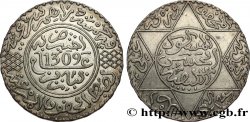 MOROCCO 5 Dirhams Hassan I an 1309 1891 Paris