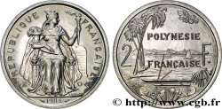 FRANZÖSISCHE-POLYNESIEN 2 Francs I.E.O.M 1984 Paris