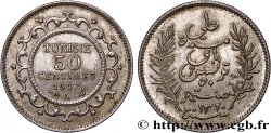 TUNISIA - Protettorato Francese 50 Centimes AH 1320 1902 Paris