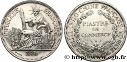 FRENCH INDOCHINA 1 Piastre de Commerce 1886 Paris