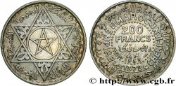 MARUECOS - PROTECTORADO FRANCÉS 200 Francs AH 1372 1953 Paris