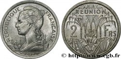 ISLA DE LA REUNIóN 2 Francs 1948 Paris