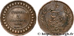 TUNISIA - French protectorate 5 Centimes AH1310 1893 Paris
