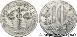ALGÉRIE 10 Centimes Chambre de commerce d’Alger 1918 ALGER