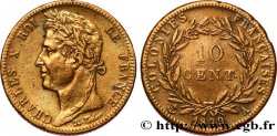 FRANZÖSISCHE KOLONIEN - Charles X, für Guayana 10 Centimes Charles X 1829 Paris - A