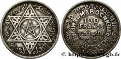 MARUECOS - PROTECTORADO FRANCÉS 100 Francs AH 1372 1953 Paris