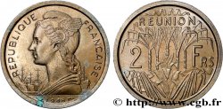 REUNION ISLAND Essai de 2 Francs 1948 Paris