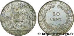 INDOCHINA 20 Centièmes 1937 Paris