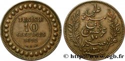 TUNISIA - FRENCH PROTECTORATE 10 Centimes AH1309 1892 Paris