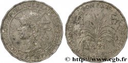 GUADELOUPE Bon pour 1 Franc indien caraïbe / canne à sucre 1921
