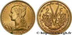 AFRICA FRANCESA DEL OESTE - UNIóN FRANCESA Essai de 2 Francs 1948 Paris