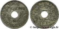 TUNISIA - Protettorato Francese 10 Centimes AH 1360 1941 Paris 