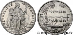 POLYNÉSIE FRANÇAISE 5 Francs I.E.O.M. 2000 Paris
