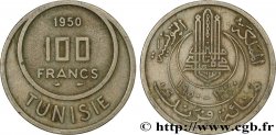 TUNESIEN - Französische Protektorate  100 Francs AH1370 1950 Paris