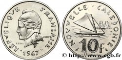 NOUVELLE CALÉDONIE Essai de 10 Francs 1967 Paris