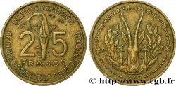 AFRIQUE OCCIDENTALE FRANÇAISE - TOGO 25 Francs 1957 Paris