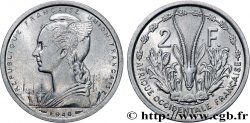 AFRIQUE OCCIDENTALE FRANÇAISE - UNION FRANÇAISE 2 Francs 1948 Paris