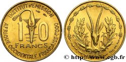 AFRIQUE OCCIDENTALE FRANÇAISE - TOGO 10 Francs 1957 Paris