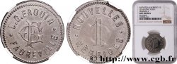 TROISIÈME RÉPUBLIQUE - NOUVELLES-HÉBRIDES - îLE VATÉ 1 (schilling) ND  SUP NGC