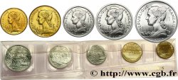 COMORES - Archipel Lot d’essais de 1, 2, 5, 10 et 20 francs 1964 Paris