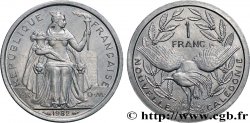NOUVELLE CALÉDONIE 1 Franc I.E.O.M. 1982 Paris