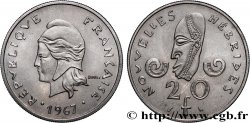 NUOVO EBRIDI (VANUATU dopo1980) 20 Francs 1967 Paris