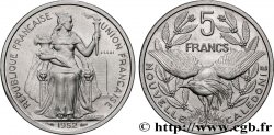 NEUKALEDONIEN Essai Piefort de 5 Francs 1952 Paris fST