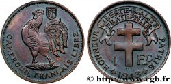 CAMEROUN - TERRITOIRES SOUS MANDAT FRANÇAIS 1 Franc ‘Cameroun Français’ 1943 Prétoria