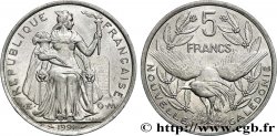 NOUVELLE CALÉDONIE 5 Francs I.E.O.M. 1991 Paris