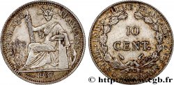 INDOCHINA 10 Centièmes 1937 Paris