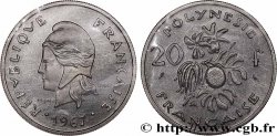 FRANZÖSISCHE-POLYNESIEN Essai de 20 Francs Marianne 1967 Paris