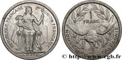 NEW CALEDONIA 1 Franc 1949 Paris