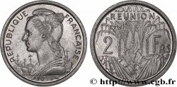 REUNION 2 Francs Marianne / canne à sucre 1973 Paris