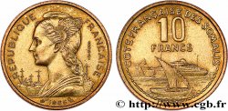 SOMALIA FRANCESA Essai de 10 Francs 1965 Paris