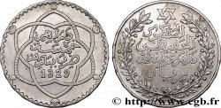 MARUECOS 5 Dirhams (1/2 Rial) Moulay Hafid I an 1329 1911 Paris