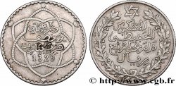 MAROC 2 1/2 Dirhams (1/4 Rial) Moulay Hafid I an 1329 1911 Paris