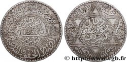 MARUECOS - PROTECTORADO FRANCÉS 10 Dirhams (1 Rial) Moulay Youssef I an 1331 1913 Paris